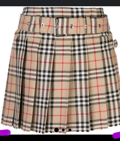 fake burberry skirt|burberry skirt vintage.